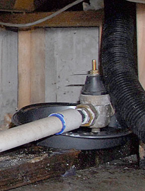 where it leaked