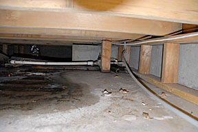 north at water line
