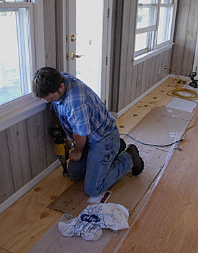 drilling holes