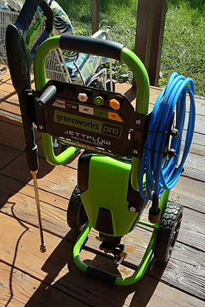 pressure washer full